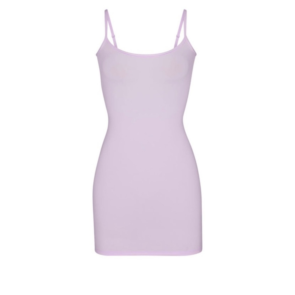 SKIMS fits everybody slip dress sugarplum XS
